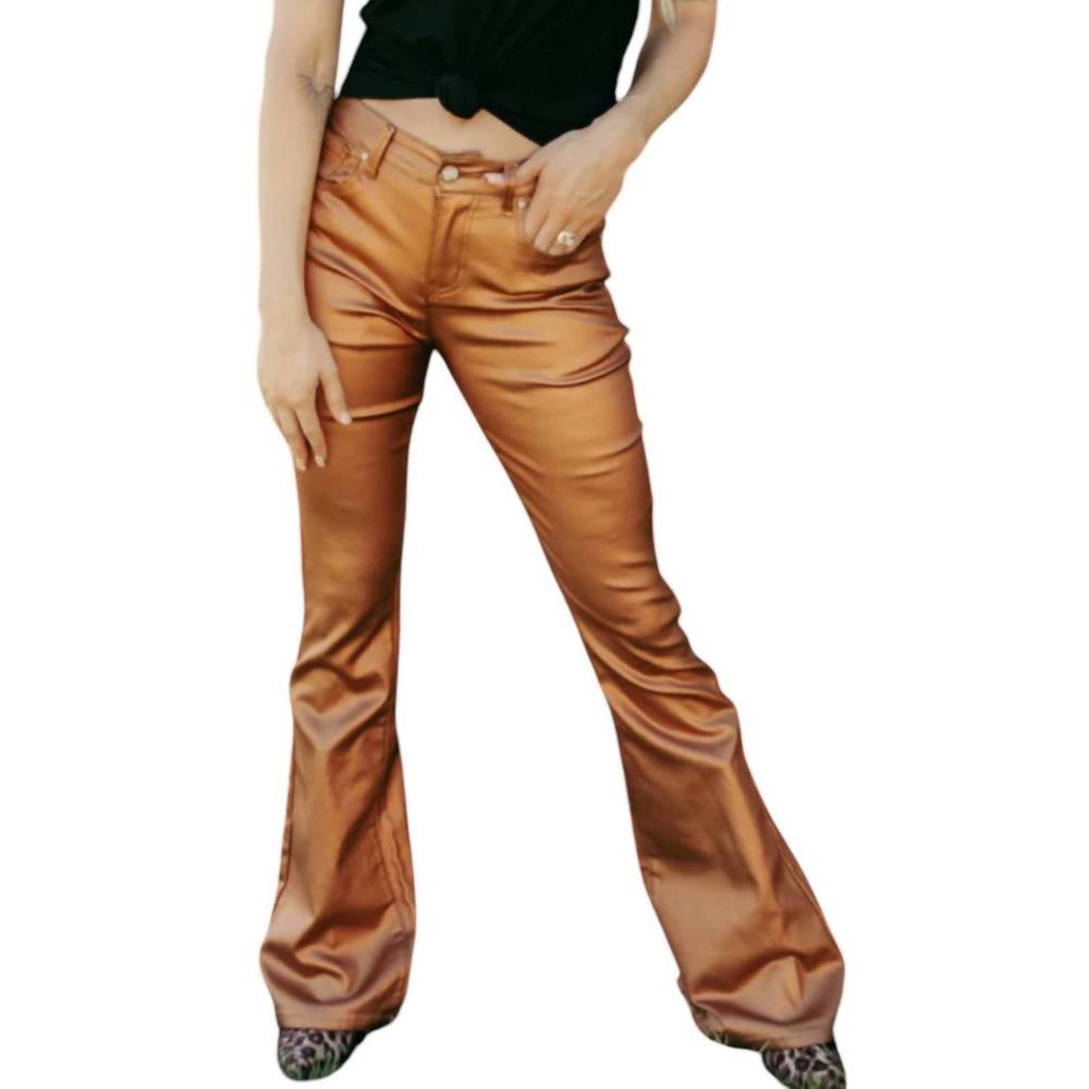 NEW STERLING KREEK bell pants in copperhead